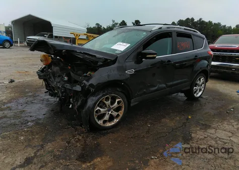 2013 Ford Escape Titanium from USA, damaged, VIN 1FMCU9J98DUD69427